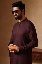 Plain kurta Shalwar by Al Deebaj, photo 3