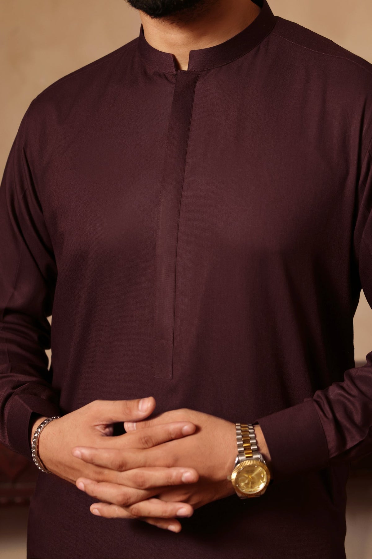 Plain kurta Shalwar by Al Deebaj, photo 2