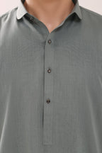 Plain Kurta Shalwar by Al Deebaj, photo 4