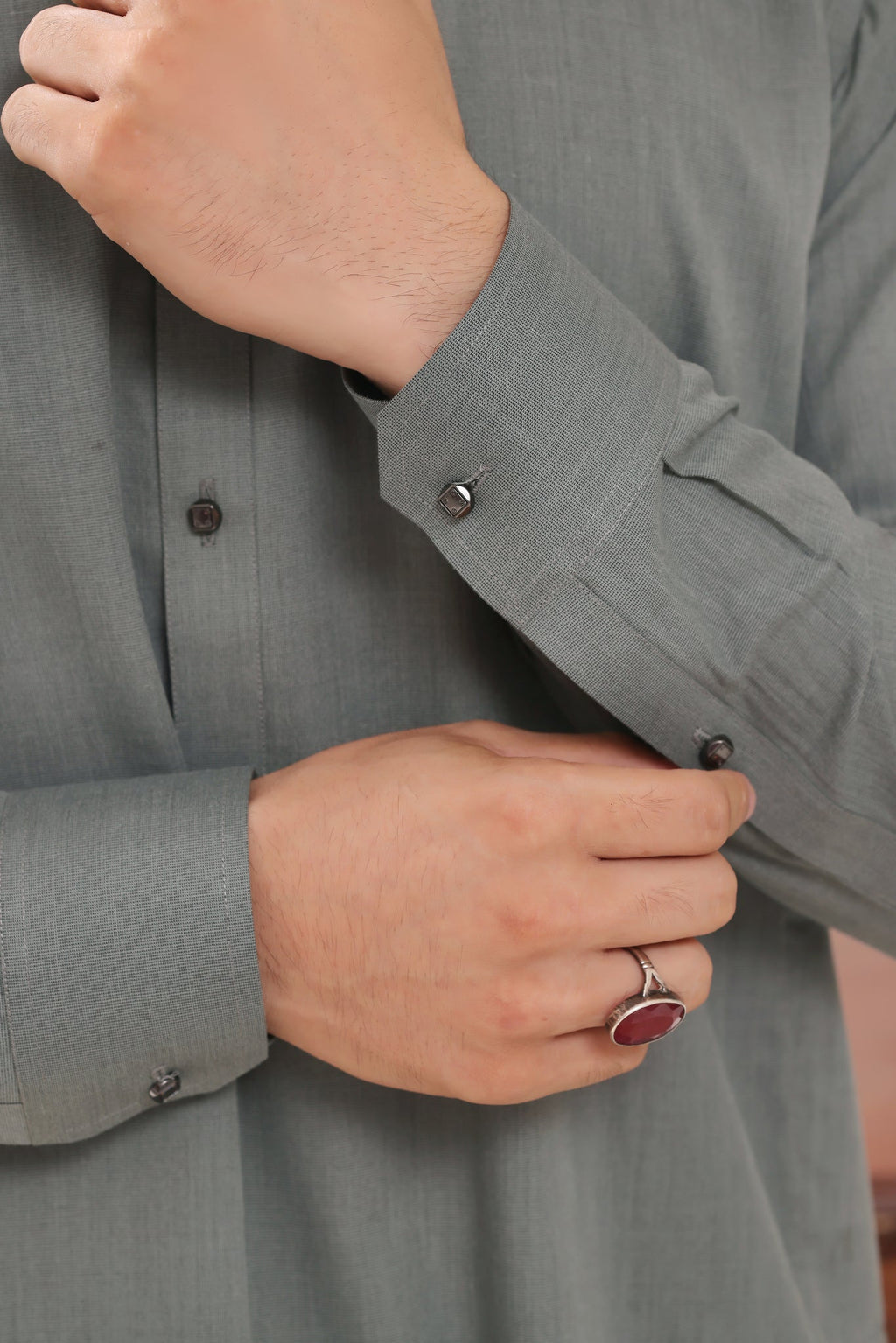 Plain Kurta Shalwar by Al Deebaj, photo 3