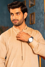Fawn Shamray Kameez Shalwar by Al Deebaj, photo 2