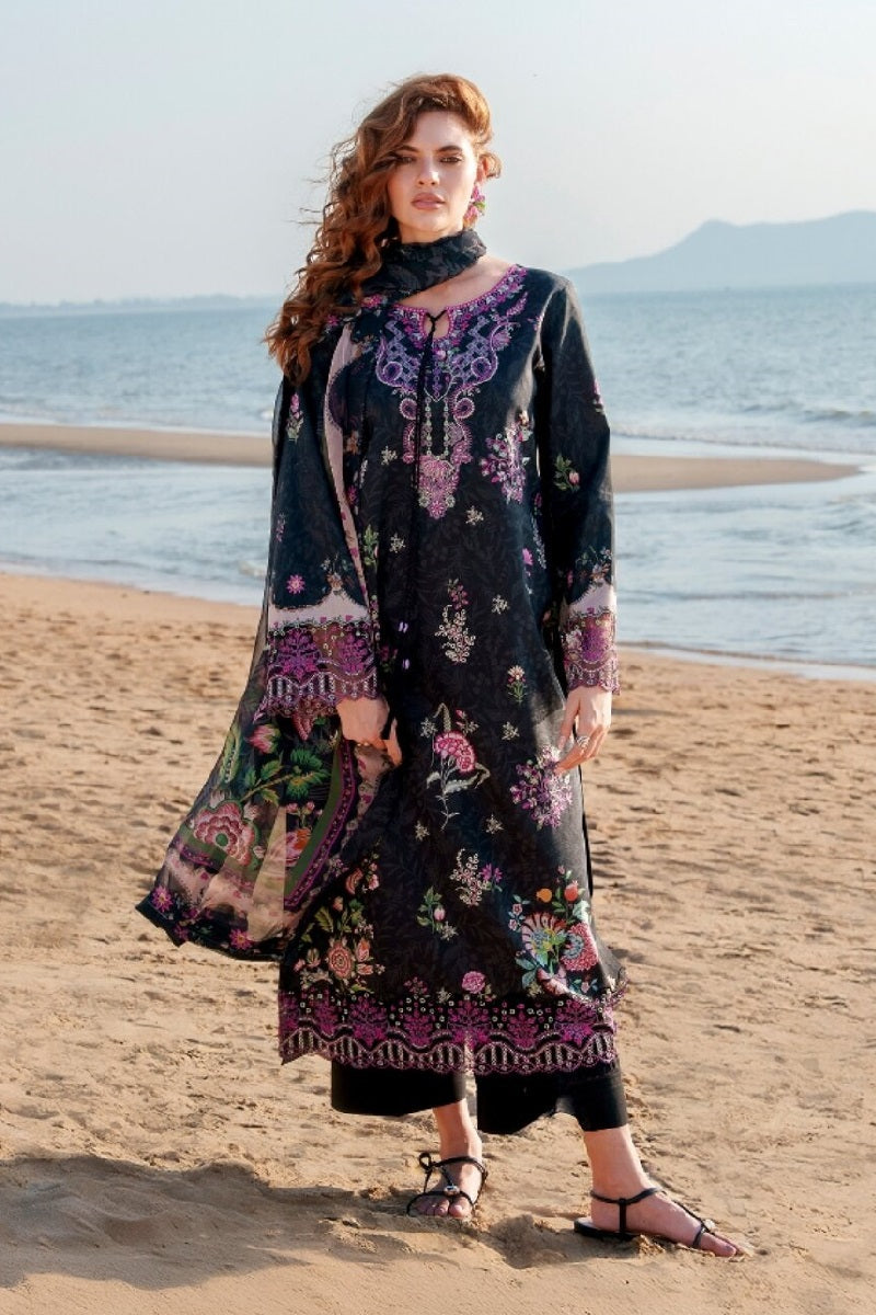 Nirvana Lawn By Cinq (Kaya) by Cinq Apparel – Cinq Apparel 3-piece unstitched suit