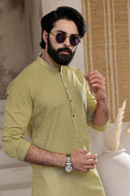 Khaaki Printed Kurta by Al Deebaj, photo 2