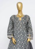 Grey Lawn 3-Piece Stitched Suit by Bin Saeed