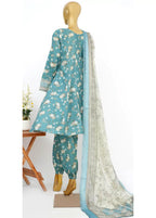 Blue Lawn 3-Piece Stitched Suit by Bin Saeed, photo 2