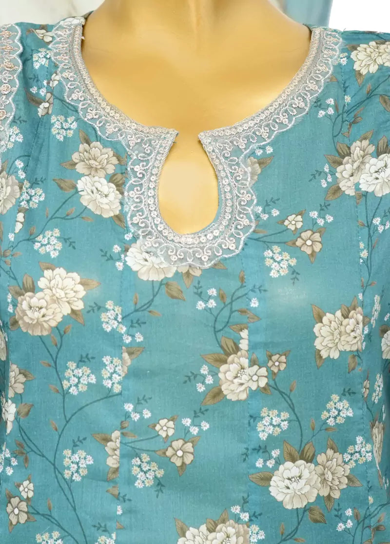 Blue Lawn 3-Piece Stitched Suit by Bin Saeed, photo 4
