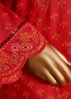 Red Lawn 3-Piece Stitched Suit by Bin Saeed, photo 4