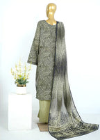 Printed Lawn 3-Piece Stitched Suit by Bin Saeed, photo 2