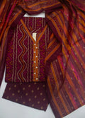 Printed Lawn 3-Piece Stitched Suit by Bin Saeed