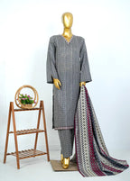 Printed Lawn 3-Piece Stitched Suit by Bin Saeed