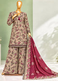 Printed Lawn 3-Piece Stitched Suit by Bin Saeed