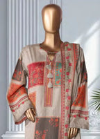 Printed Lawn 3-Piece Stitched Suit by Bin Saeed