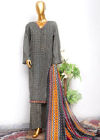 Printed Lawn 3-Piece Stitched Suit by Bin Saeed