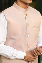 Sophia Men's Lilac Waistcoat & Kurta Pajama by Kinza Khalid, photo 2