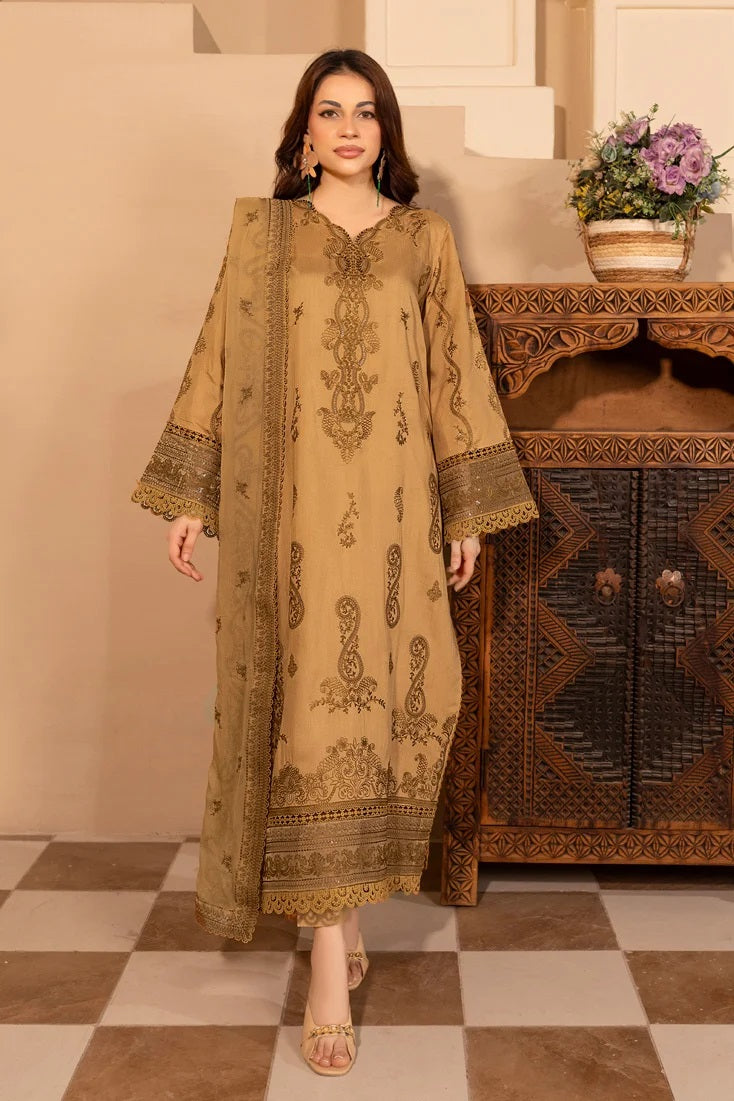 Marjjan Premium Viscose MZV-64D – Marjjan 3-piece unstitched suit