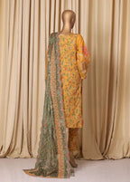 Embroidered Cotton 3-Piece Stitched Suit by Bin Saeed, photo 2