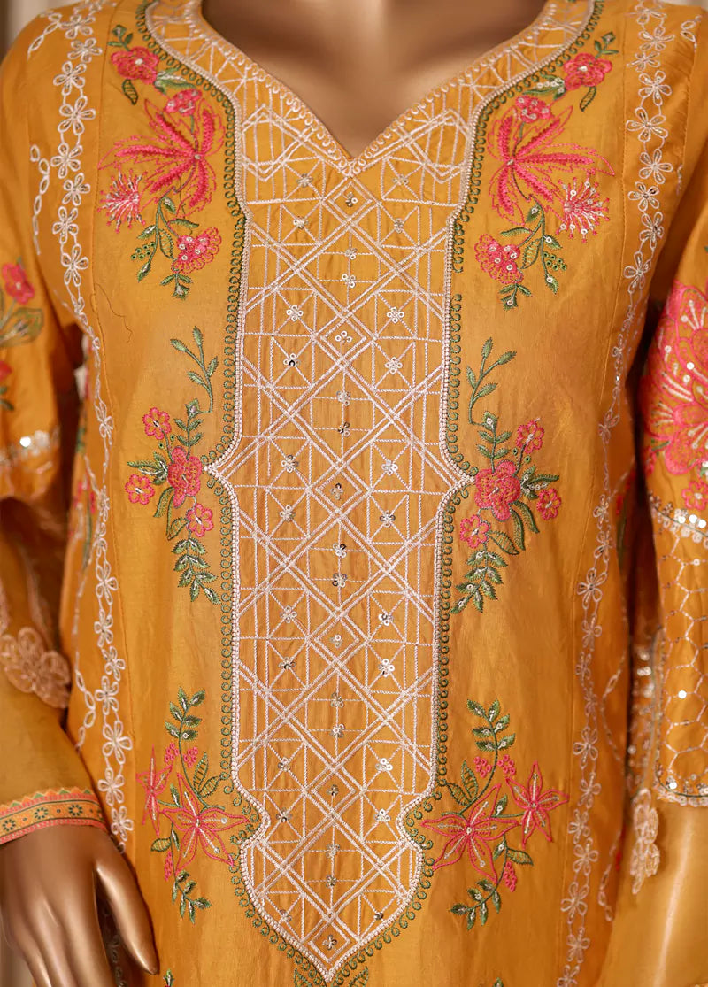 Embroidered Cotton 3-Piece Stitched Suit by Bin Saeed, photo 5