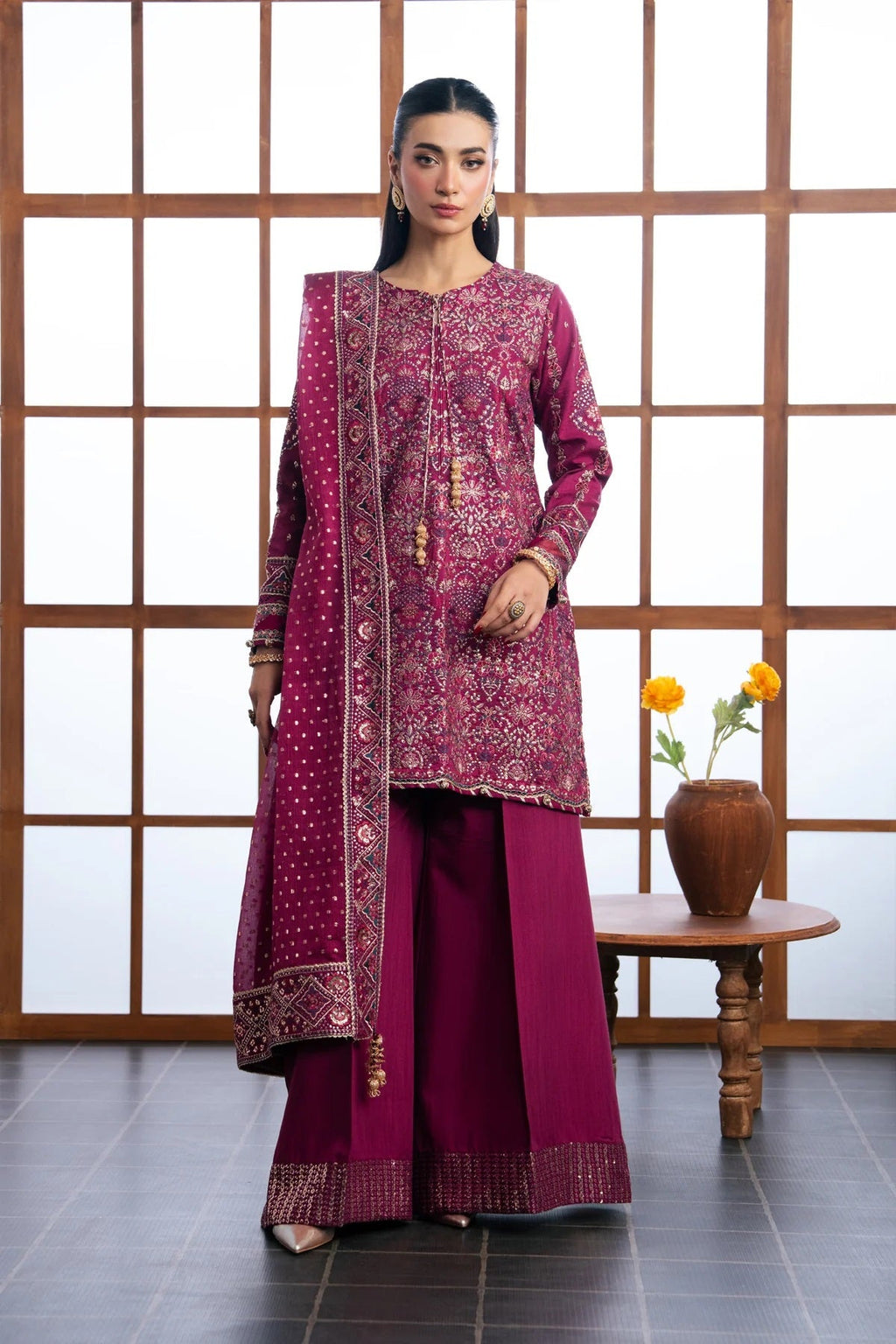 Xenia Kalani Formal D-06 (Nayra) – Xenia 3-piece unstitched suit