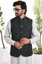 Malaysian Grey Waistcoat by Al Deebaj, photo 2
