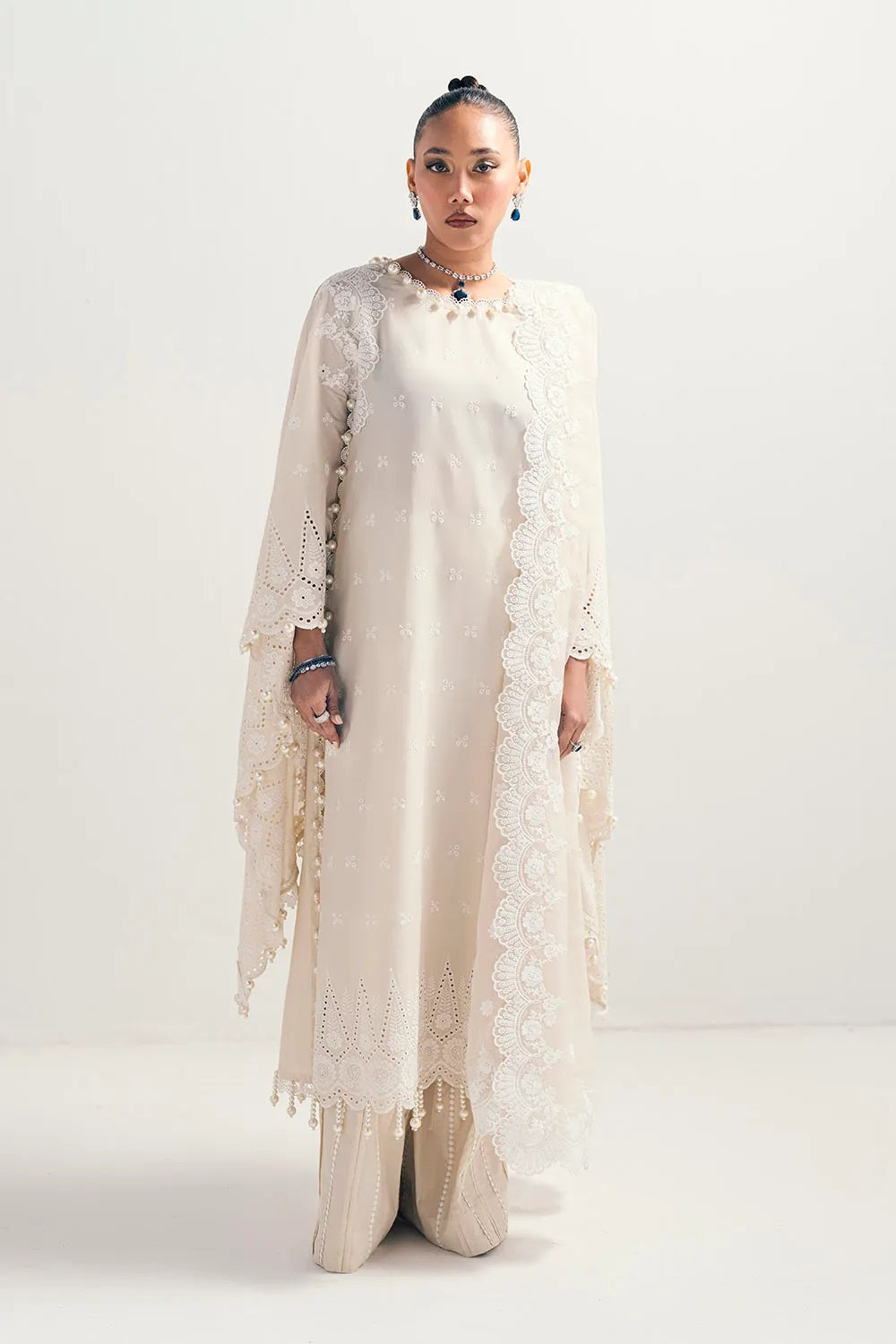 Gul Ahmed Lawn PM-52040 – Gul Ahmed 3-piece unstitched suit
