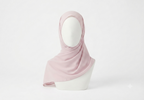 Pink Blush Silk Hijab by Leema, photo 2