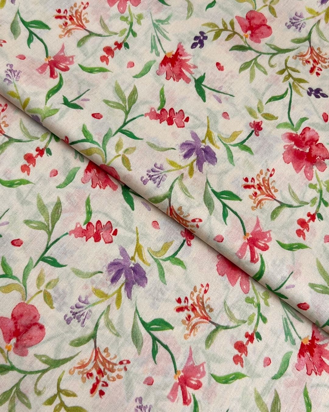 Rang e Bahar Digital Print Lawn fabric