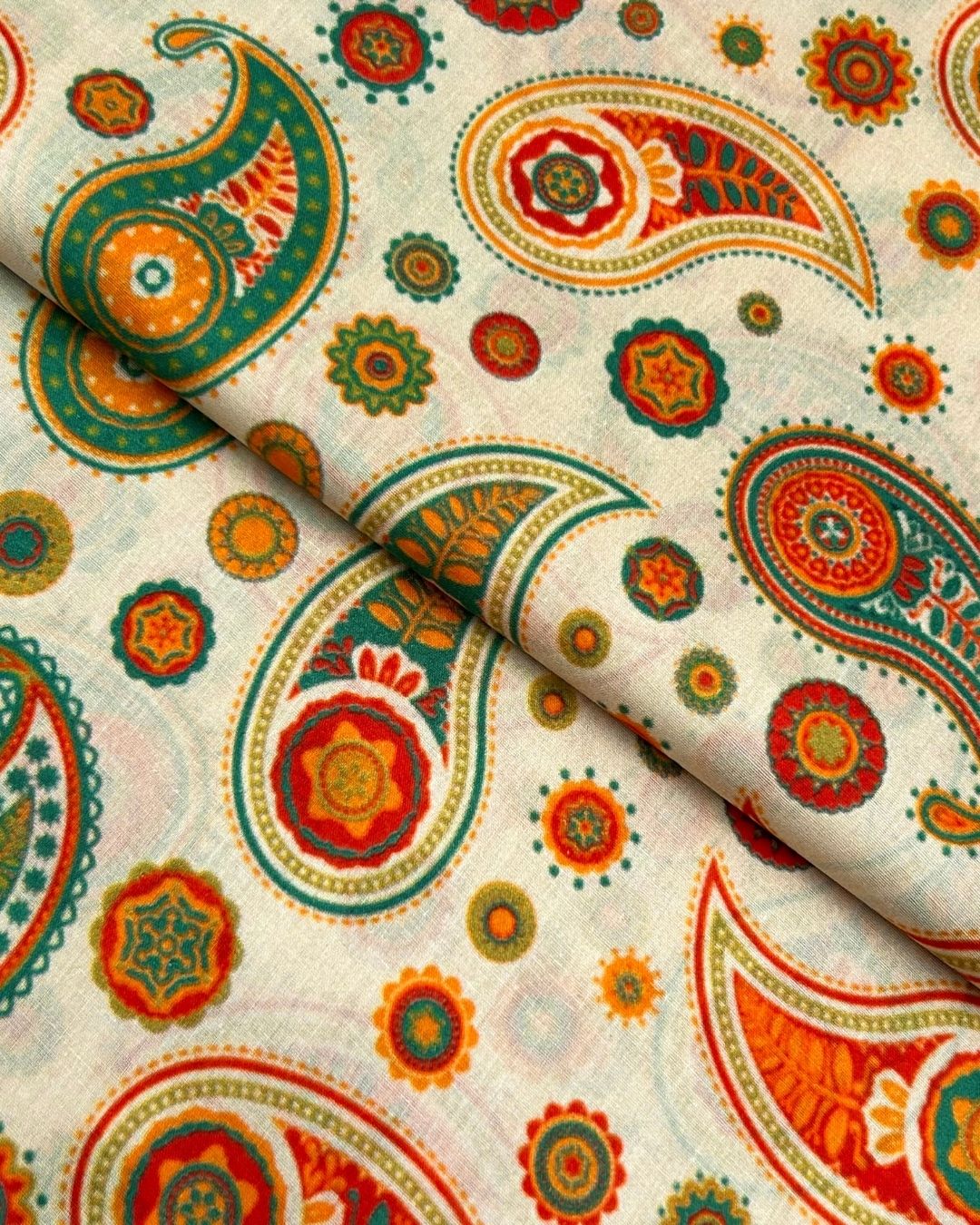 Rang e Bahar Digital Print Lawn fabric