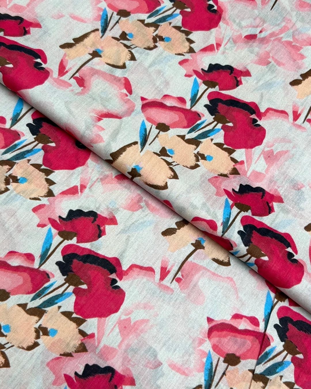 Rang e Bahar Digital Print Lawn (REBD-S26-0661), digitally printed lawn fabric by the meter