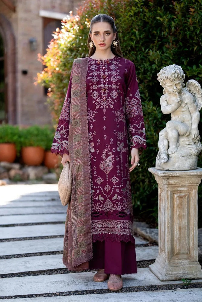 Florent Serenity Winter (Rania) – Florent 3-piece unstitched suit