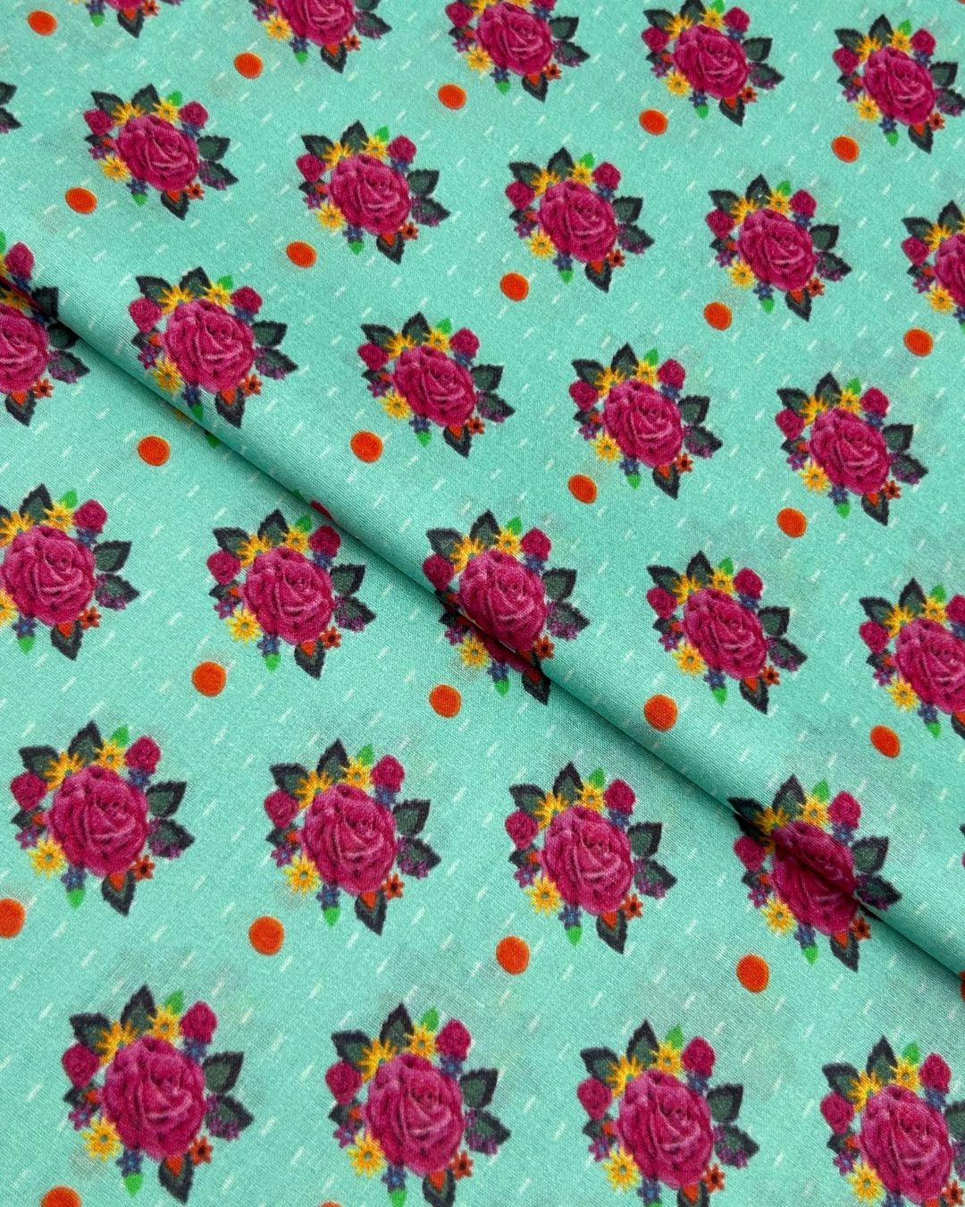 Rang e Bahar Digital Print Lawn fabric