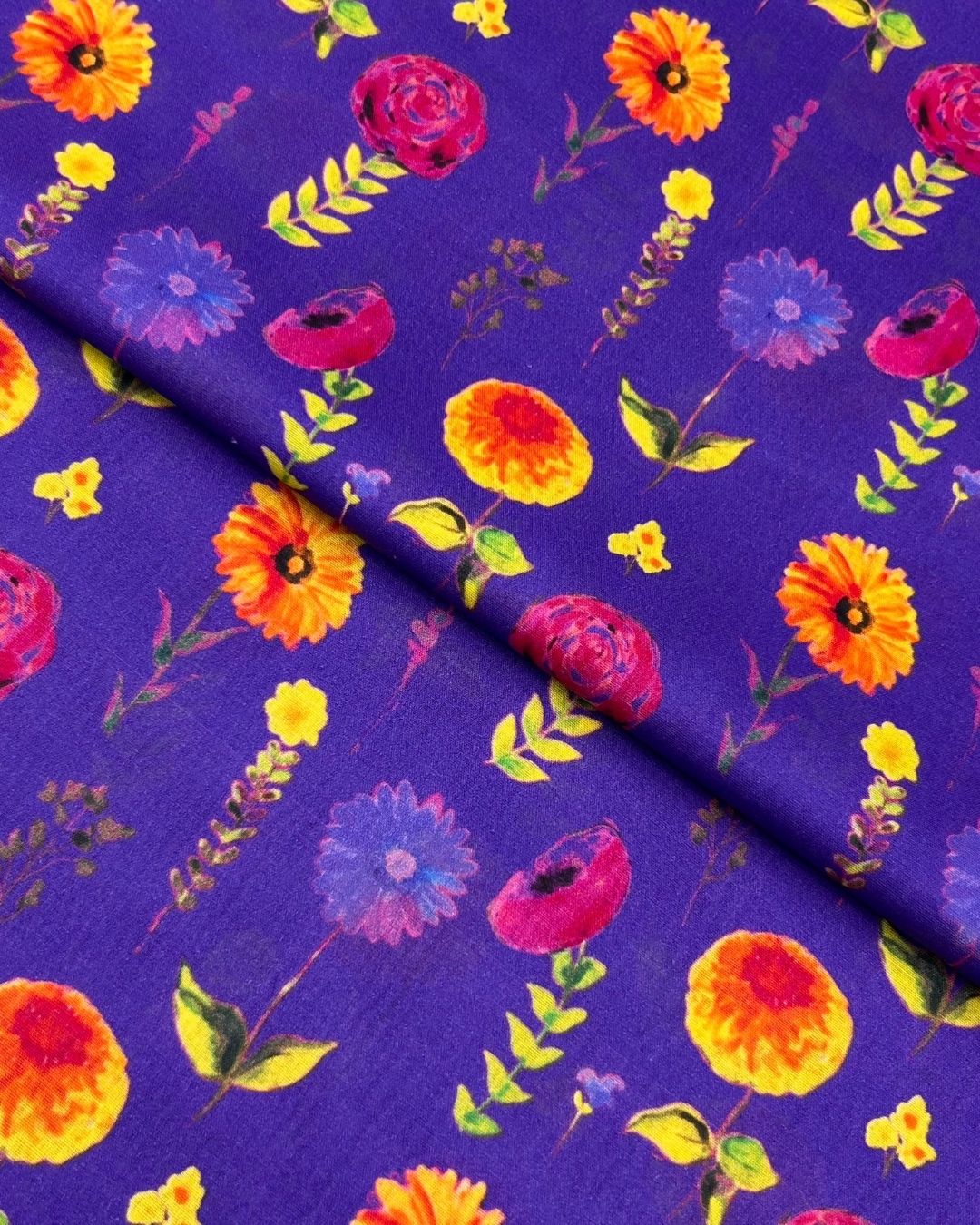 Rang e Bahar Digital Print Lawn (REBD-S26-0766), digitally printed lawn fabric by the meter