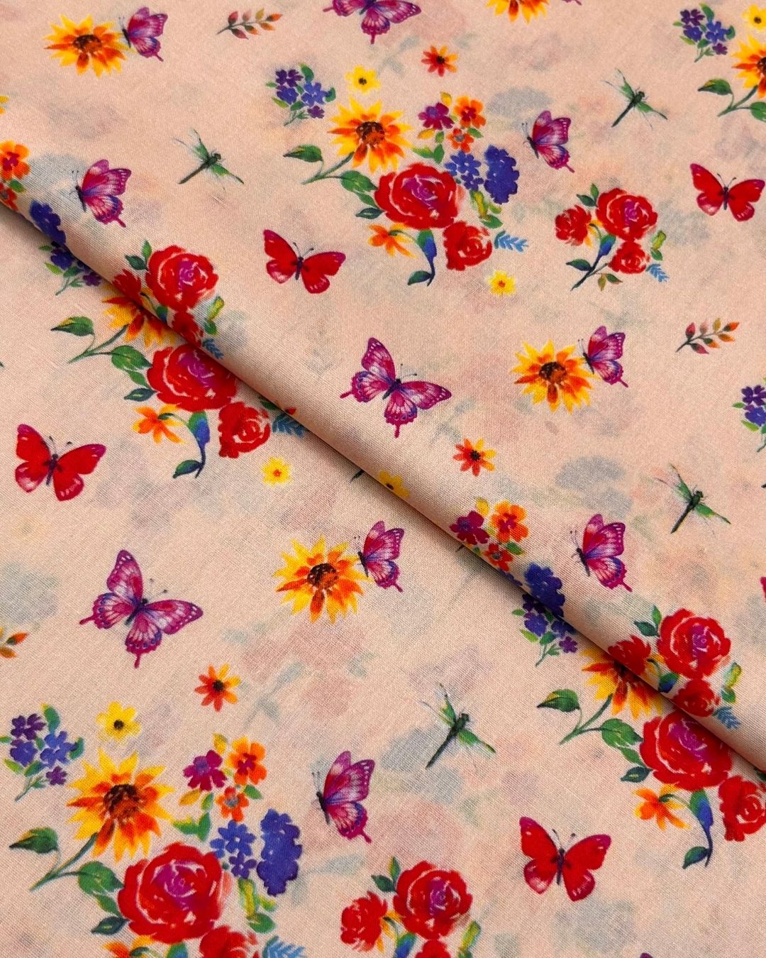 Rang e Bahar Digital Print Lawn (REBD-S26-0732), digitally printed lawn fabric by the meter