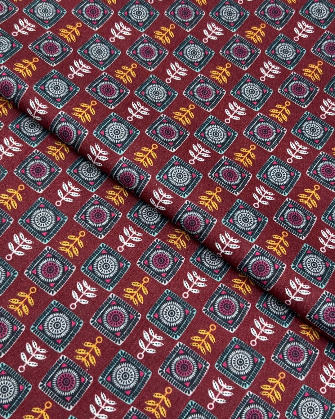 Rang e Bahar Digital Print Lawn fabric
