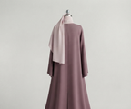 Rosewood Veil Abaya by Leema, photo 2