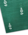 Embroidered Khaddar – Green (EK-W25-0006), embroidered khaddar fabric by the meter