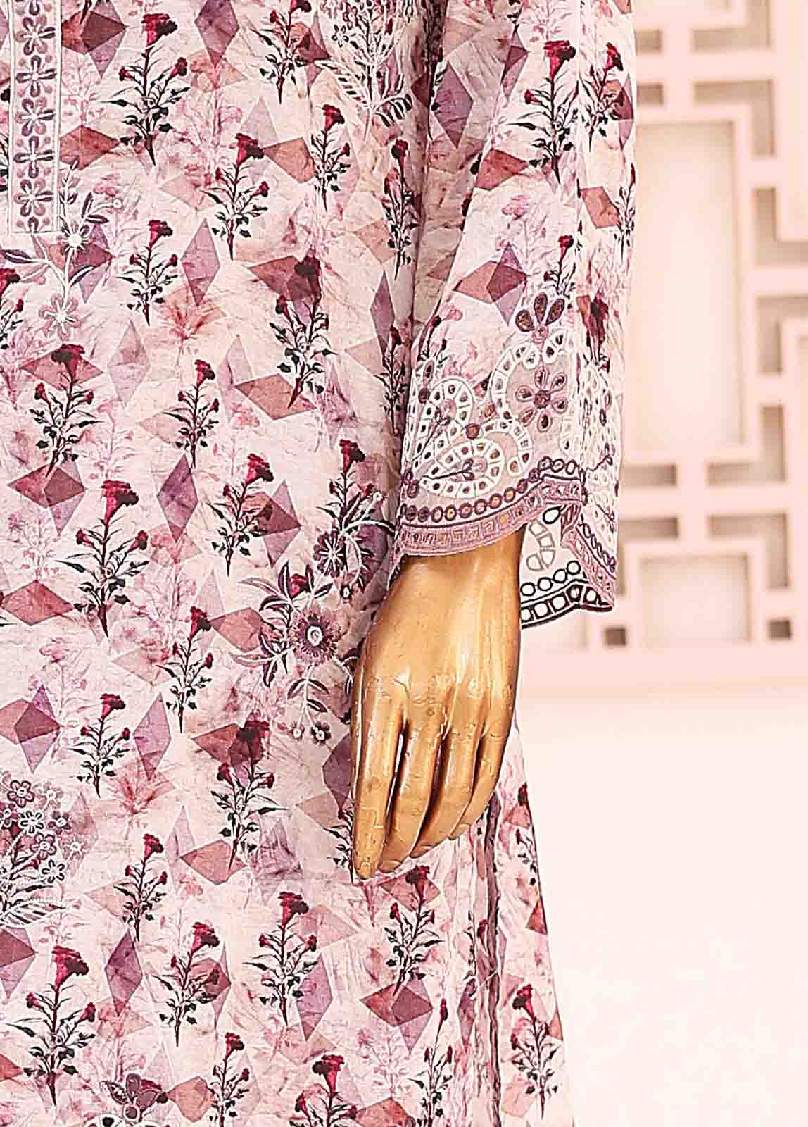 Lawn 3-Piece Stitched Suit by Bin Saeed, photo 3