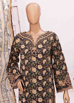 Lawn 3-Piece Stitched Suit by Bin Saeed