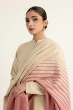 Beige Wool Shawl by The Fabric Store, photo 3