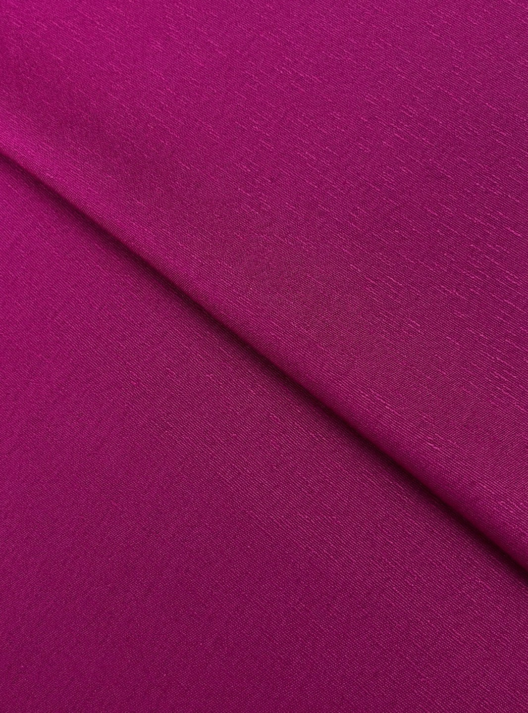 Silk Karandi – Magenta, plain karandi fabric by the meter