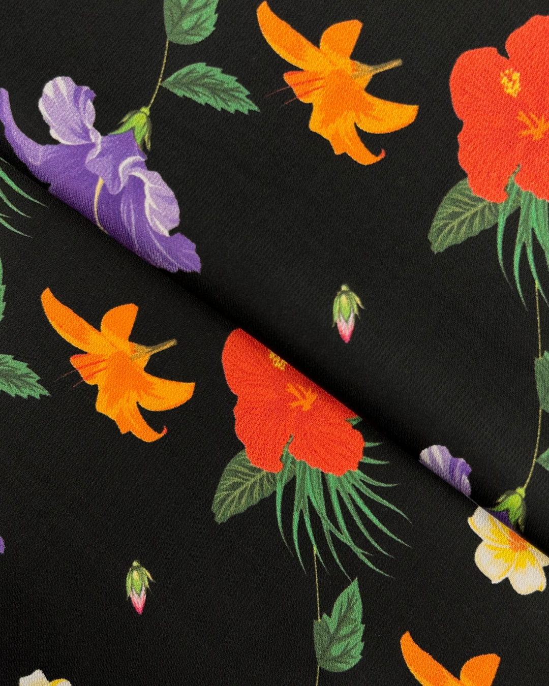 Turkish Linen Digital Print (TLP-W25-0024), digitally printed linen fabric by the meter