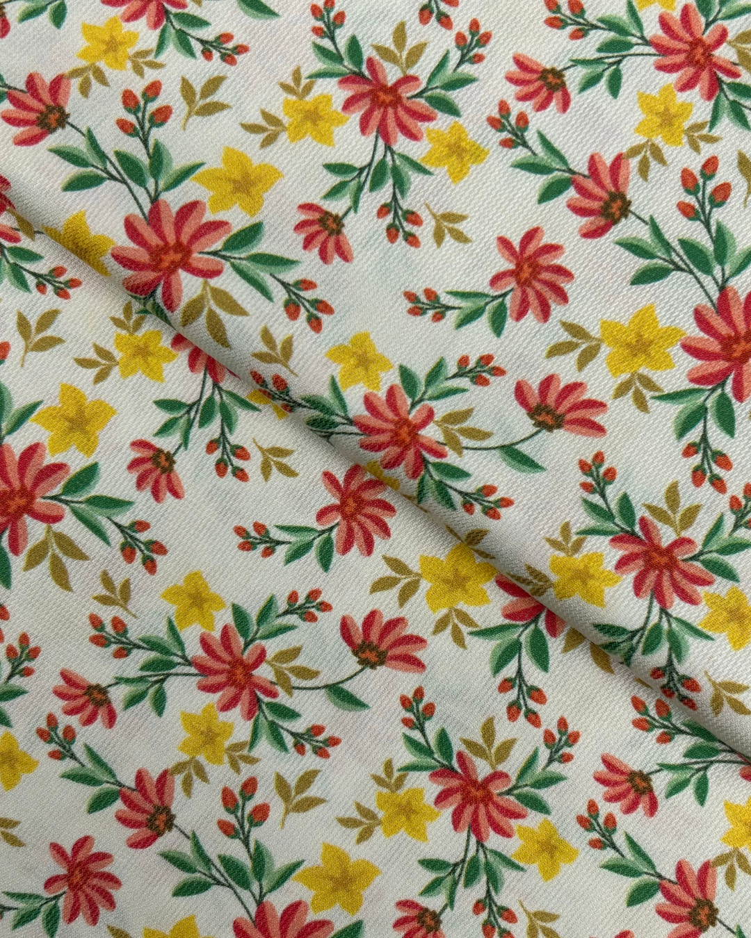 Turkish Linen Digital Print (TLP-W25-0046), digitally printed linen fabric by the meter