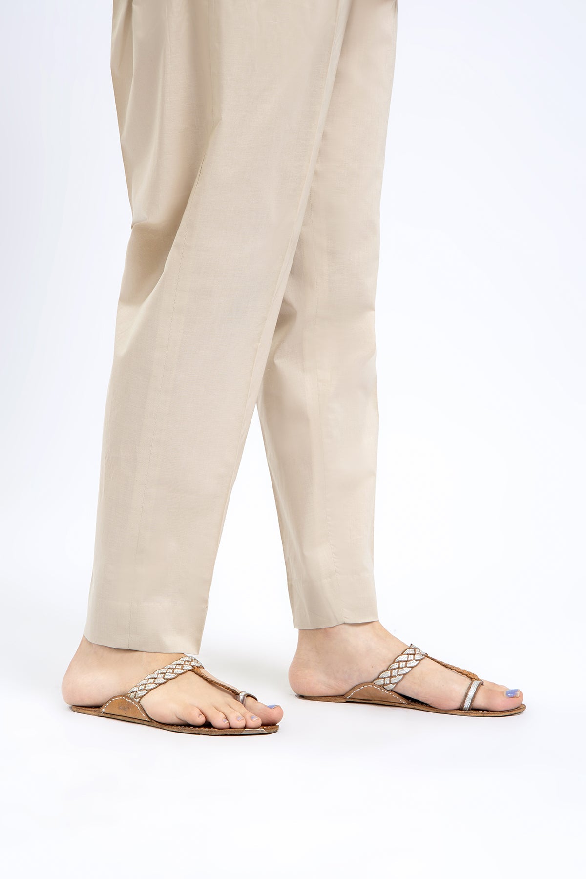 Beige Cambric Pret Shirt by The Fabric Store, photo 2