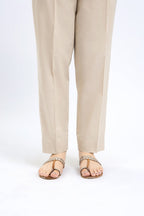 Beige Cambric Pret Shirt by The Fabric Store