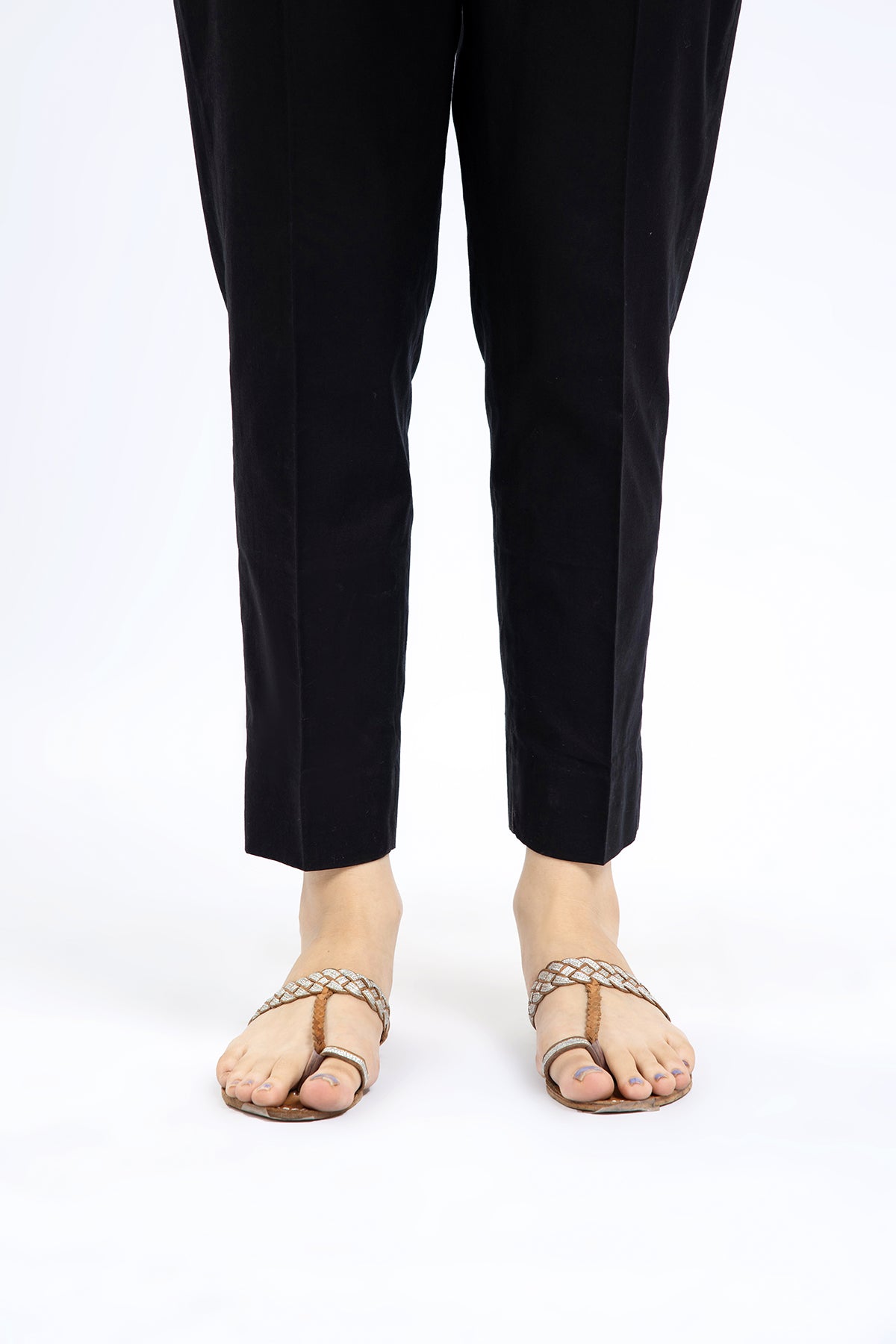 Black Cambric Pret Shirt by The Fabric Store