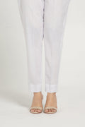 White Slub Khaddar Pret Shirt by The Fabric Store