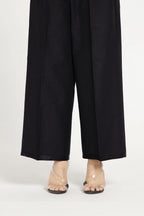 Black Slub Khaddar Pret Shirt by The Fabric Store, photo 3