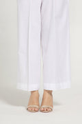 White Slub Khaddar Pret Shirt by The Fabric Store