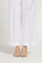 White Slub Khaddar Pret Shirt by The Fabric Store