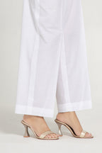 White Slub Khaddar Pret Shirt by The Fabric Store, photo 3