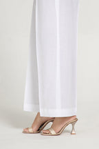 White Slub Khaddar Pret Shirt by The Fabric Store, photo 2